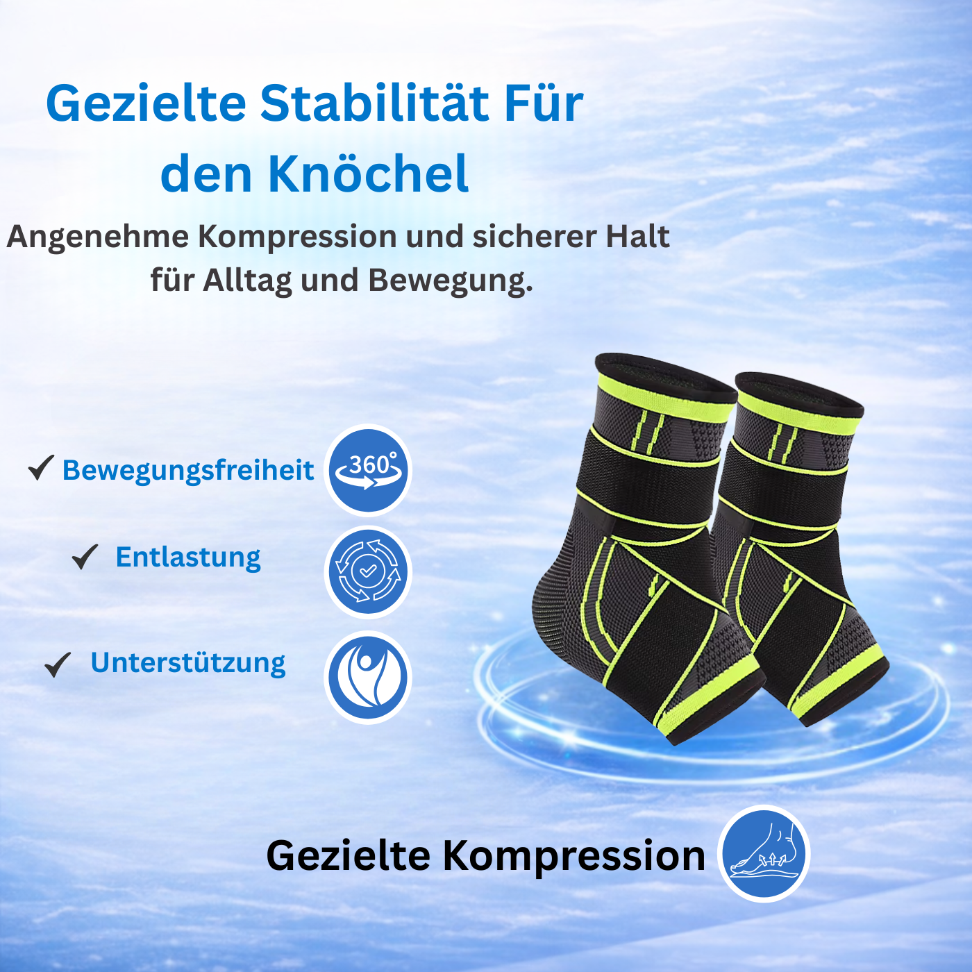 Vivomed – Bioaktive Fußbandage